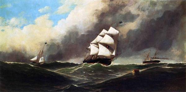Stormy Seas by Antonio Jacobsen