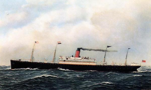 The Minnehaha by Antonio Jacobsen Oil Painting Reproductions