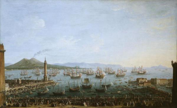 Arrival Of Charles Iii In Naples by Antonio Joli