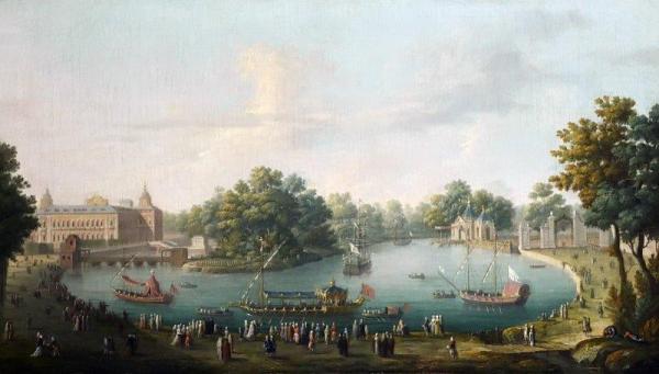 Antonio Joli The Royal Palace Of Aranjuez From The North-east