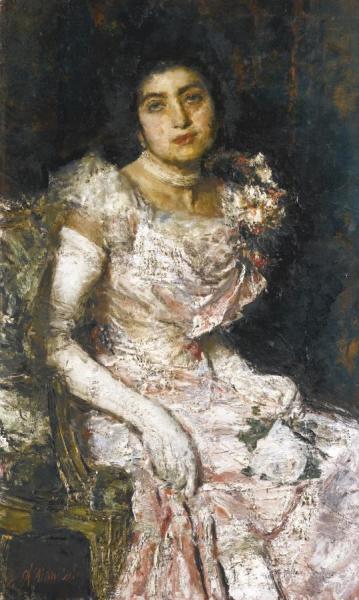 Before The Ball by Antonio Mancini