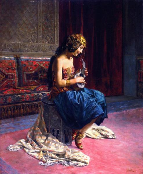 Antonio Maria Fabres Y Costa The Young Musician