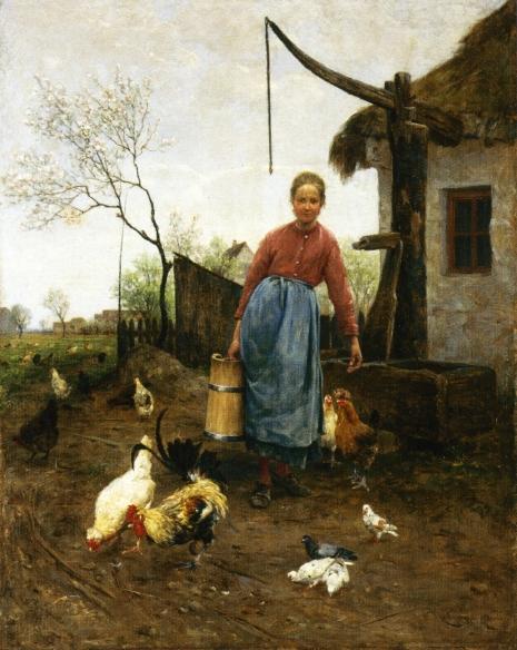 La Contadinella by Antonio Montemezzo