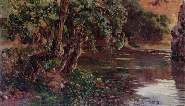 Beside The River by Antonio Muñoz Degrain