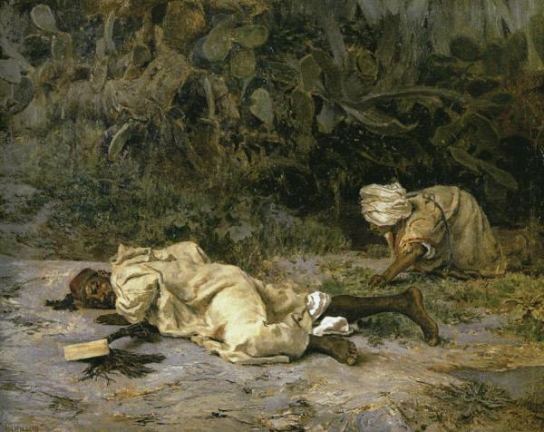 El Rastreador by Antonio Muñoz Degrain Oil Painting Reproductions