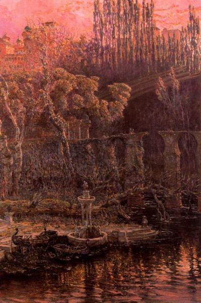 Fuente De La Sultana by Antonio Muñoz Degrain