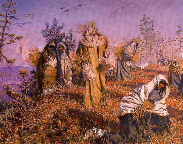 Las Espigadoras De Jericó by Antonio Muñoz Degrain Oil Painting Reproductions