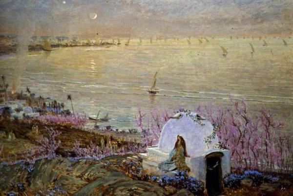 Nocturno by Antonio Muñoz Degrain Oil Painting Reproductions