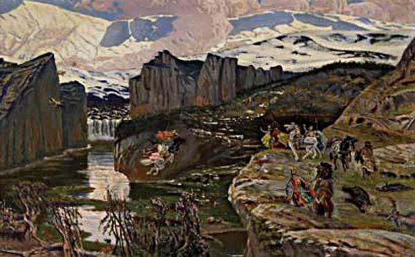 Paisaje by Antonio Muñoz Degrain