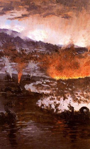 Paisaje by Antonio Muñoz Degrain