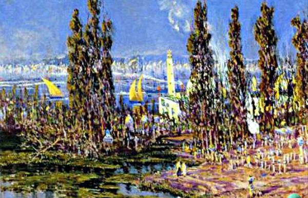 Paisaje by Antonio Muñoz Degrain