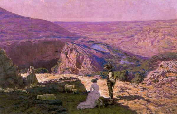 Paisaje by Antonio Muñoz Degrain