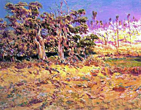 Paisaje by Antonio Muñoz Degrain Oil Painting Reproductions