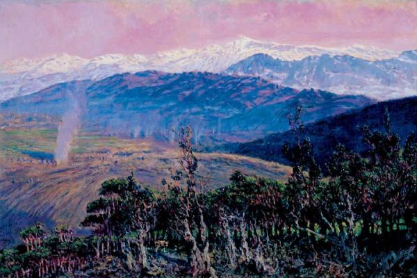 Paisaje by Antonio Muñoz Degrain Oil Painting Reproductions