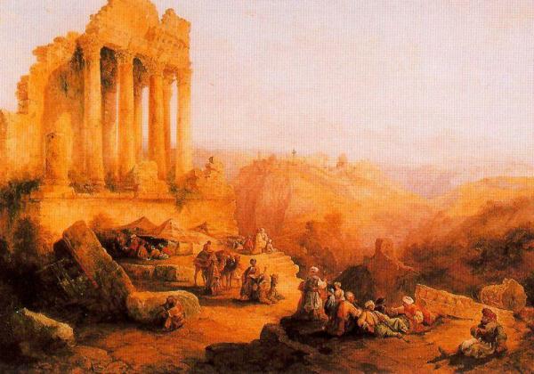 Ruinas En Las Inmediaciones De Jerusalén by Antonio Muñoz Degrain Oil Painting Reproductions