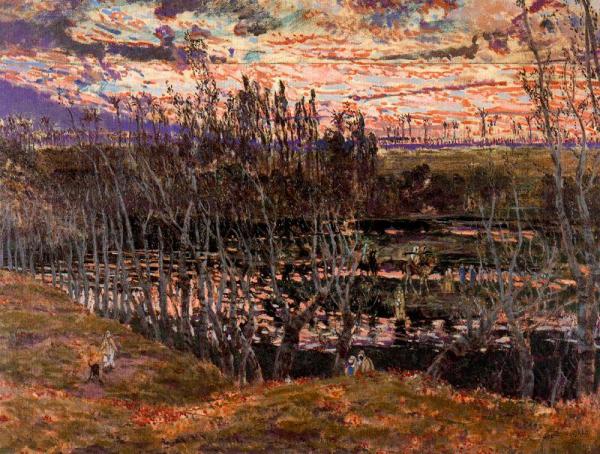 Un Vado En El Río Jordán by Antonio Muñoz Degrain Oil Painting Reproductions