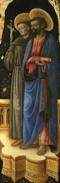 Saints Francis And Mark by Antonio Vivarini