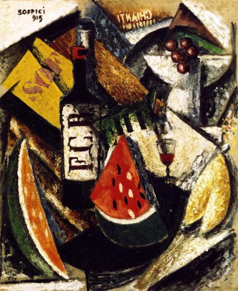 Fruit And Liquers by Ardengo Soffici