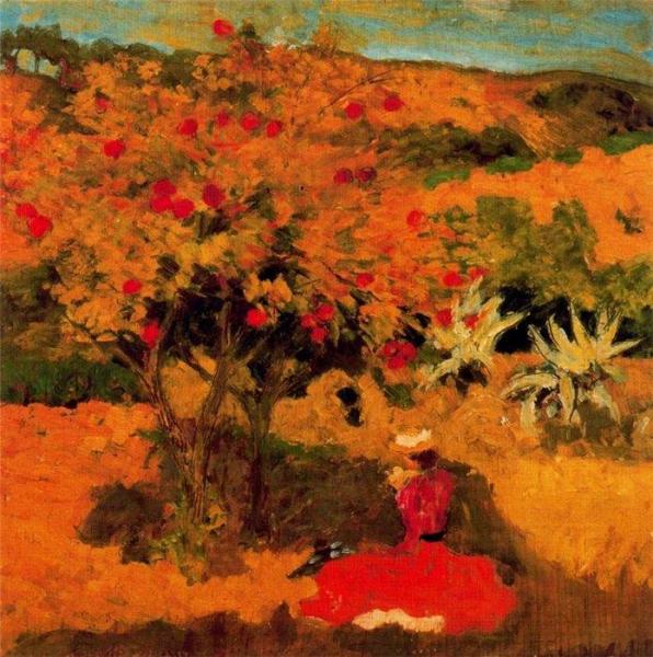 Landscape by Aristide Maillol