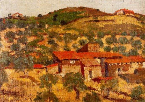 Mediterrean Landscape by Aristide Maillol