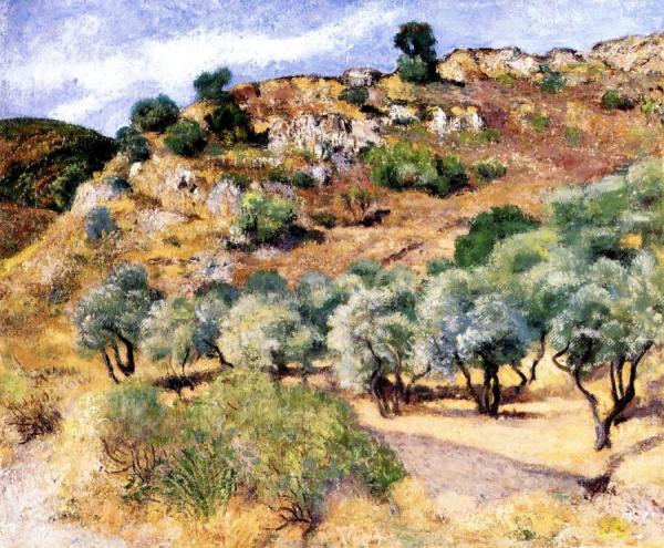 Near Banyuls by Aristide Maillol