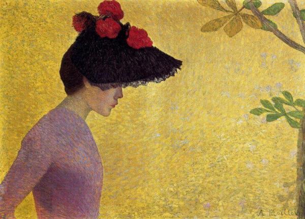 Aristide Maillol Profile Of A Young Woman