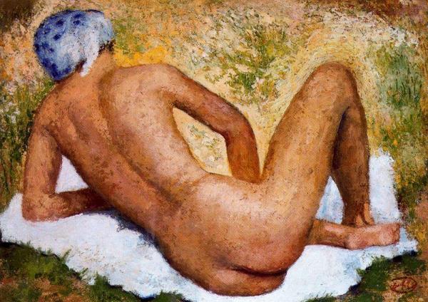 Reclining Nude by Aristide Maillol