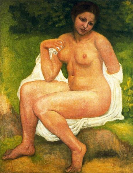 Aristide Maillol Seated Bather