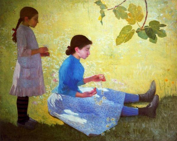 The Crown Of Flowers by Aristide Maillol