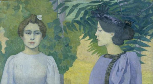 Two Young Girls by Aristide Maillol