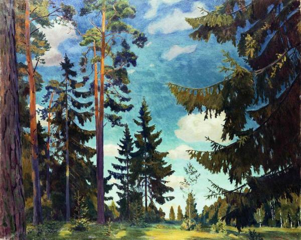Evening Silence by Arkady Rylov