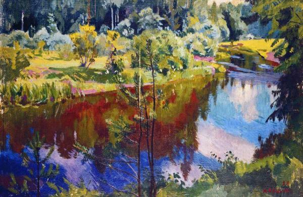 Red Reflections by Arkady Rylov