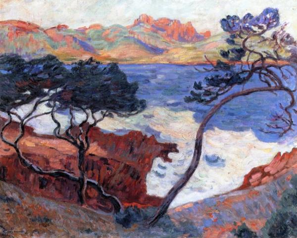 Agay by Armand Guillaumin Oil Painting Reproductions