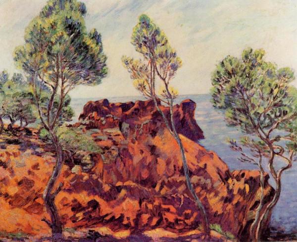 Agay - The Red Rocks by Armand Guillaumin