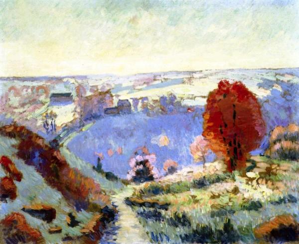 Autumn Landscape by Armand Guillaumin
