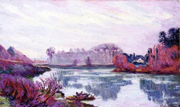 Banks Of The Marne In Winter by Armand Guillaumin
