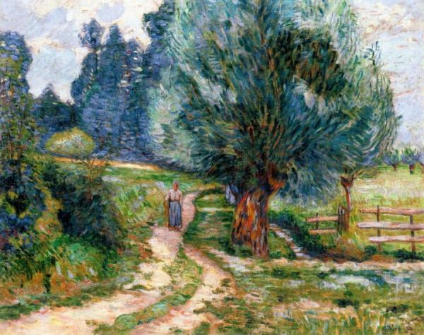 Banks Of The Orge, Morning by Armand Guillaumin