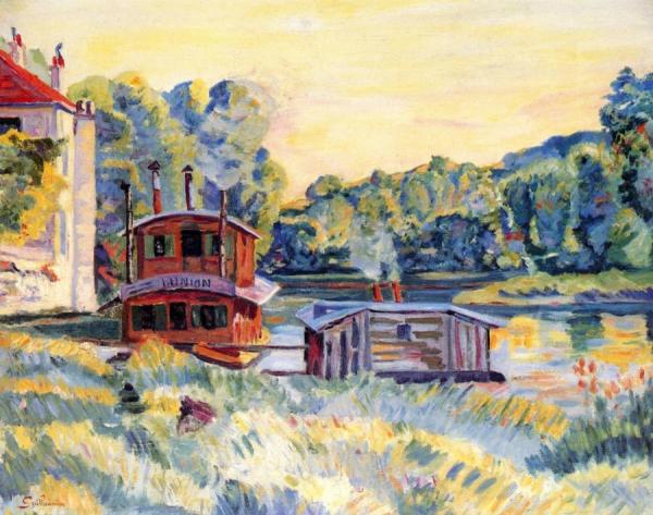 Armand Guillaumin Banks Of The Seine Near Paris