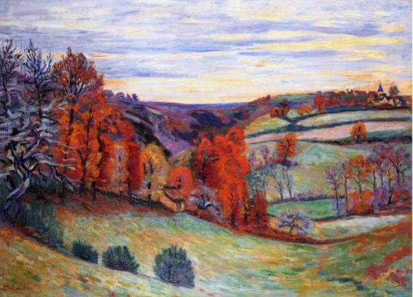 Barnyard, Crozant by Armand Guillaumin