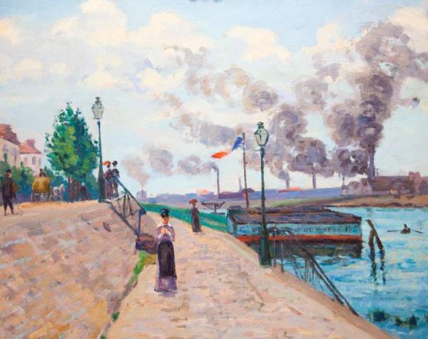 Break Of Day(1874) by Armand Guillaumin