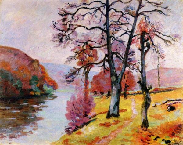 Crozant, Echo Rock, Winter by Armand Guillaumin