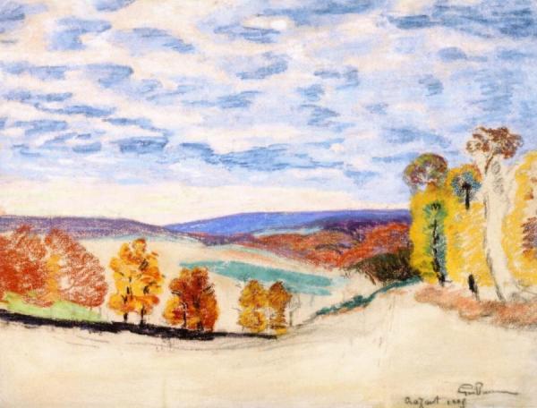 Crozant Landscape by Armand Guillaumin