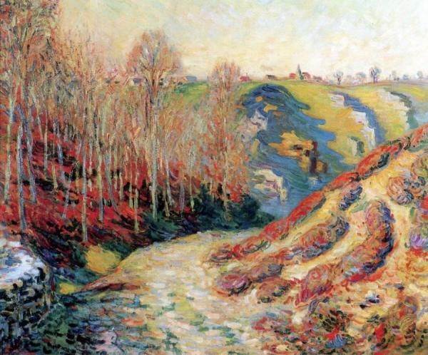 Crozant Landscape by Armand Guillaumin