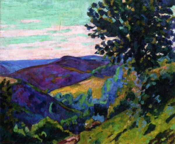 Crozant Landscape by Armand Guillaumin