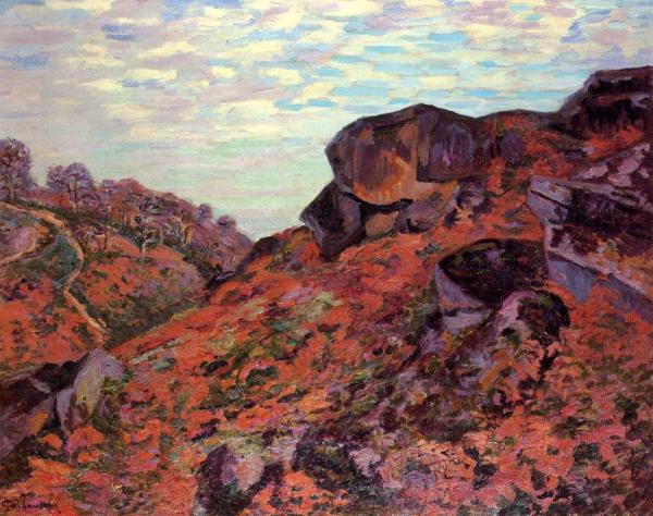 Crozant, The Sedelle Heights, Morning by Armand Guillaumin