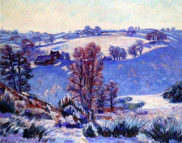 Frost At Crozant by Armand Guillaumin