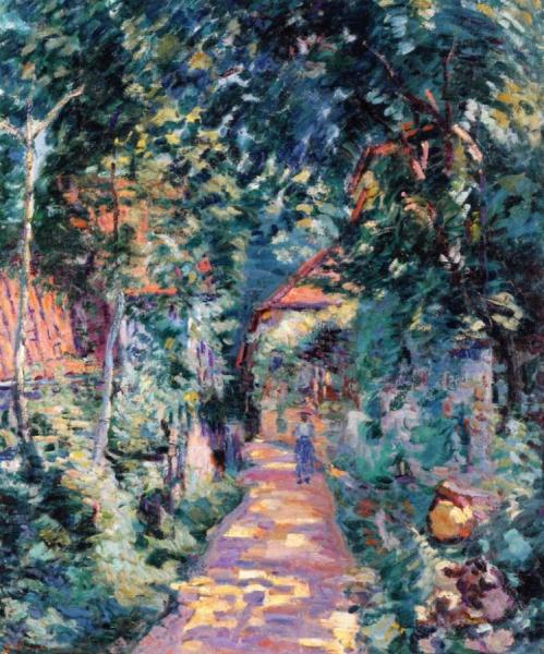 Garden At Pontcharra by Armand Guillaumin