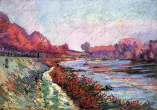 Ile De France Landscape by Armand Guillaumin