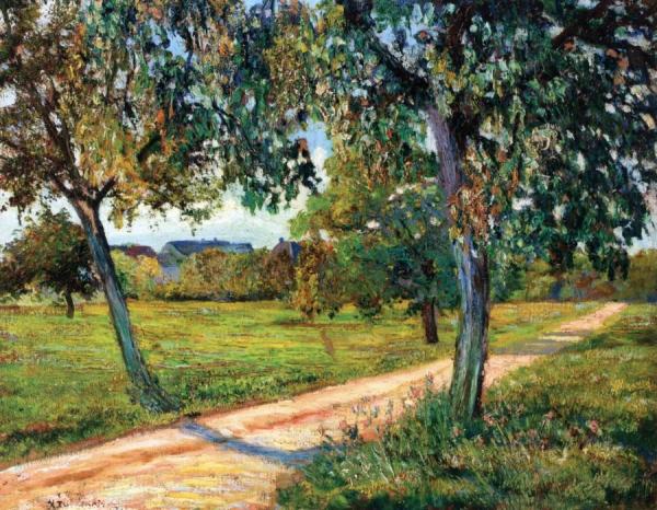 Ile De France Landscape by Armand Guillaumin