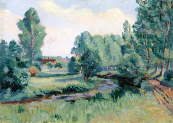 Jouy, Ile De France by Armand Guillaumin